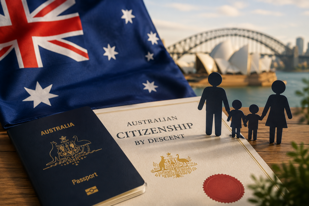 Australian Citizenship by Descent for children with an Australian parent – SAGA Studies
